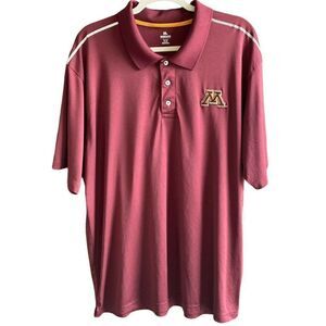 Knights Apparel Minnesota‎ Gophers Maroon Polo Shirt Size 2XL
